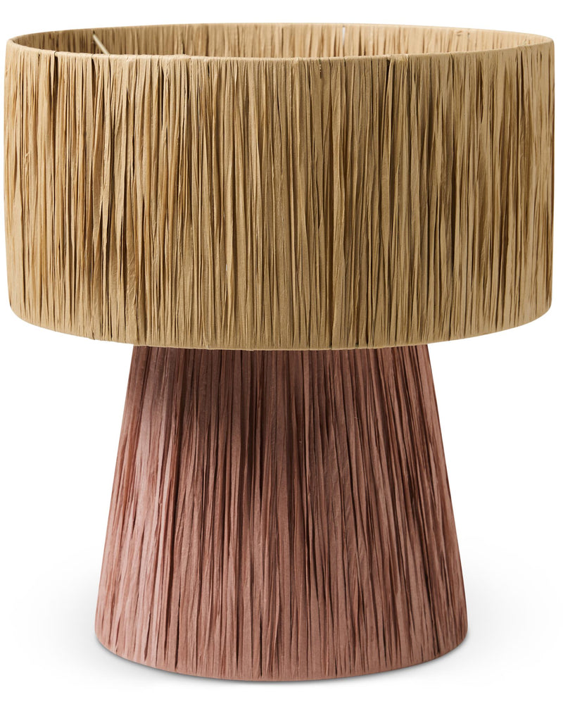 Raffia Lamp