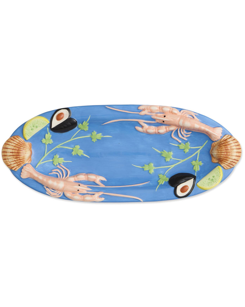 Fruits De Mer Oval Platter | Small