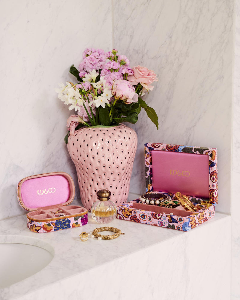 Travel Velvet Jewellery Box