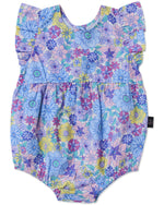 Bunch Of Fun Organic Cotton Frill Playsuit