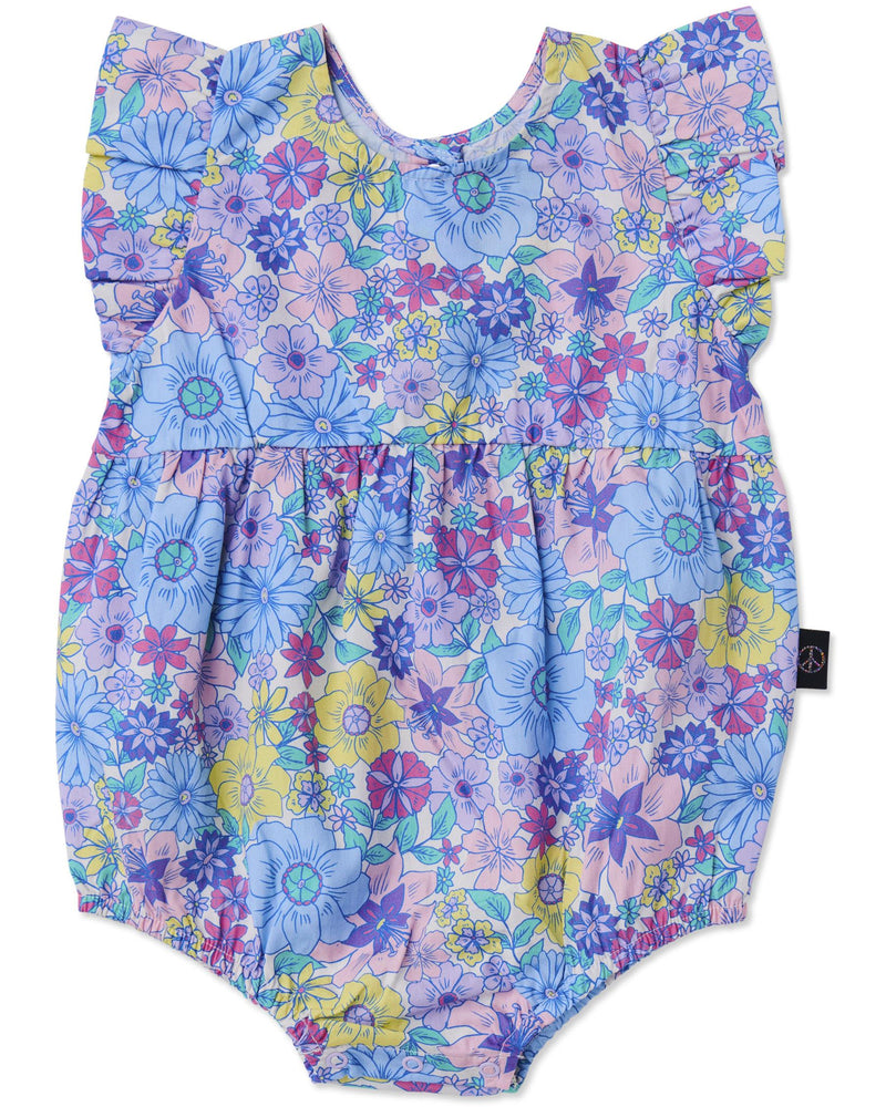 Bunch Of Fun Organic Cotton Frill Playsuit