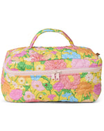 Quilted Cotton Toiletry Case