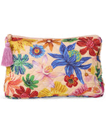 Quilted Cotton Toiletry Purse