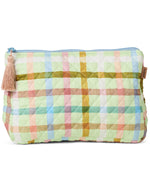 Quilted Cotton Toiletry Purse