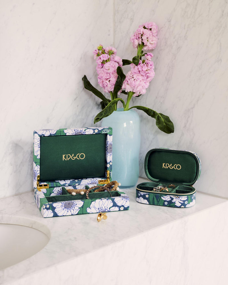 Travel Velvet Jewellery Box