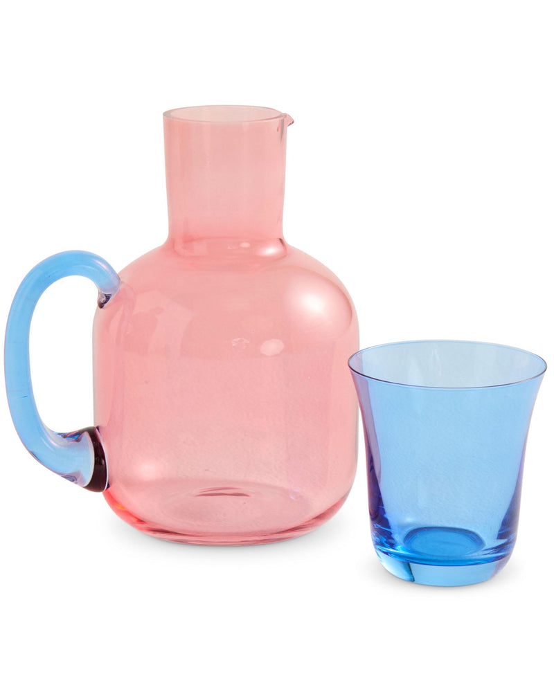 Blue Robin Carafe & Glass | One Size