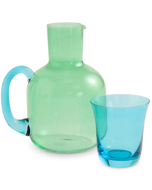 Pistachio Crush Carafe & Glass