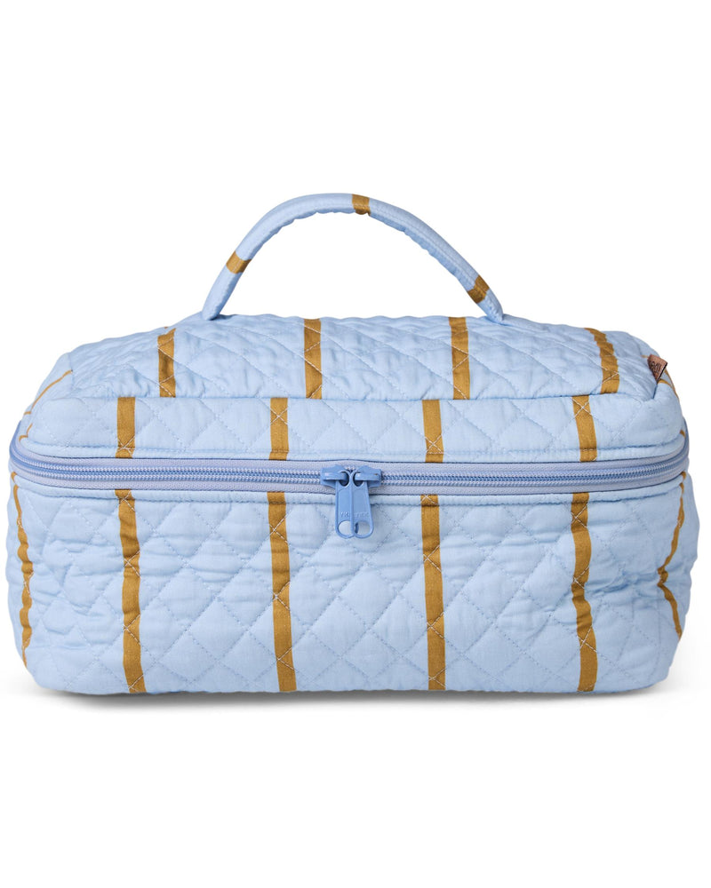 Quilted Cotton Toiletry Case