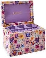 Pansy Velvet Jewellery Box Large