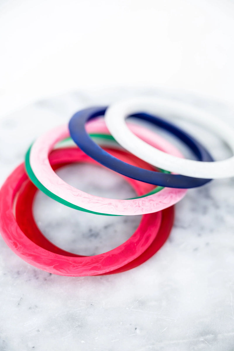 Resin Stacking Bangle | Point Edge