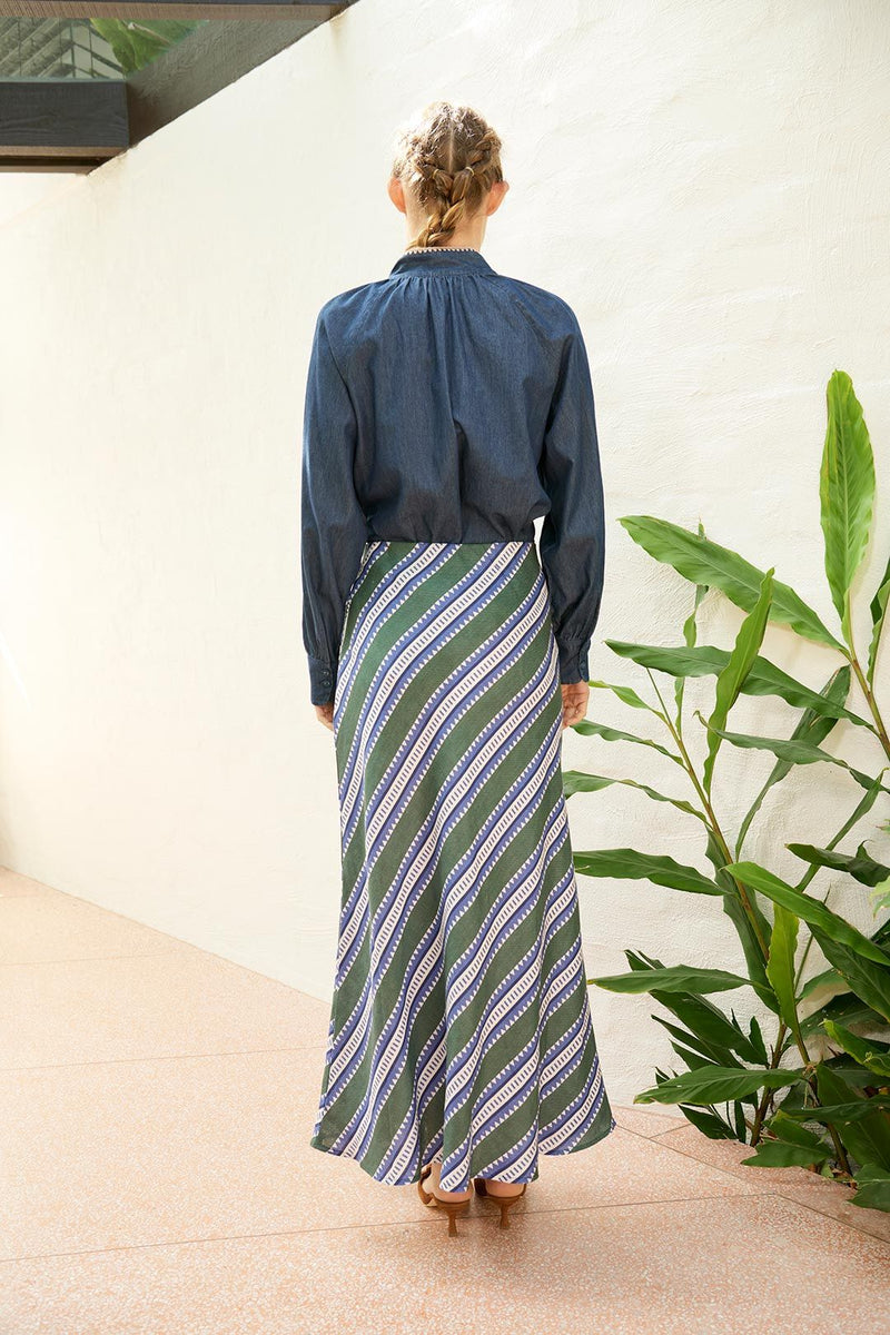 Ivy Sun Skirt | Green