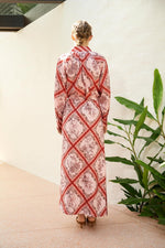 Chloe Dahlia Blouse | Red