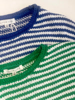 Seaside Sweater | Green Stripe
