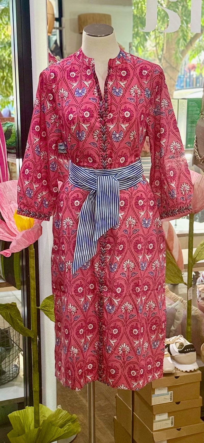 Cirque Midi Dress | Hindi Raspberry