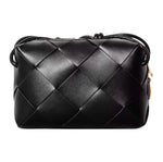 Large Weave Crossbody Bag
