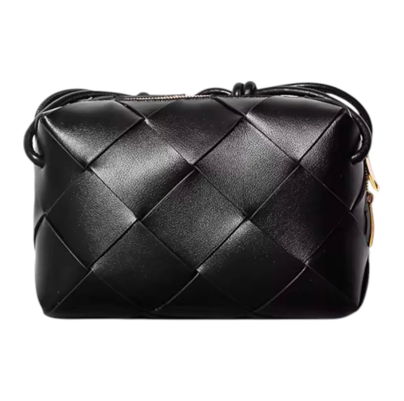 Large Weave Crossbody Bag