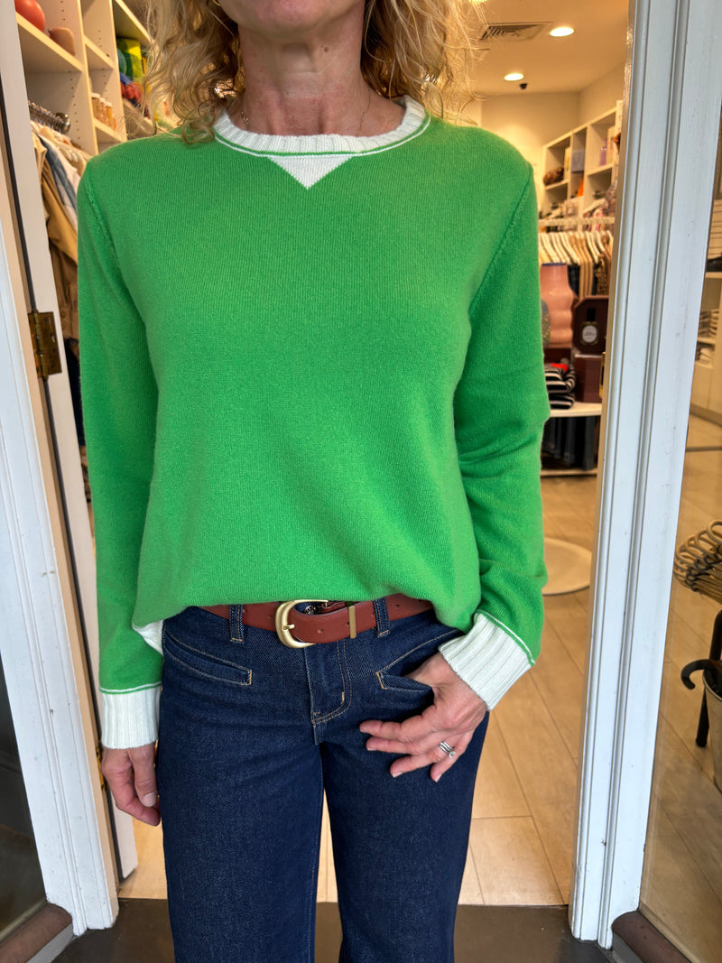Boyfriend Sweater | Lime