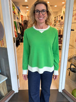 Boyfriend Sweater | Lime