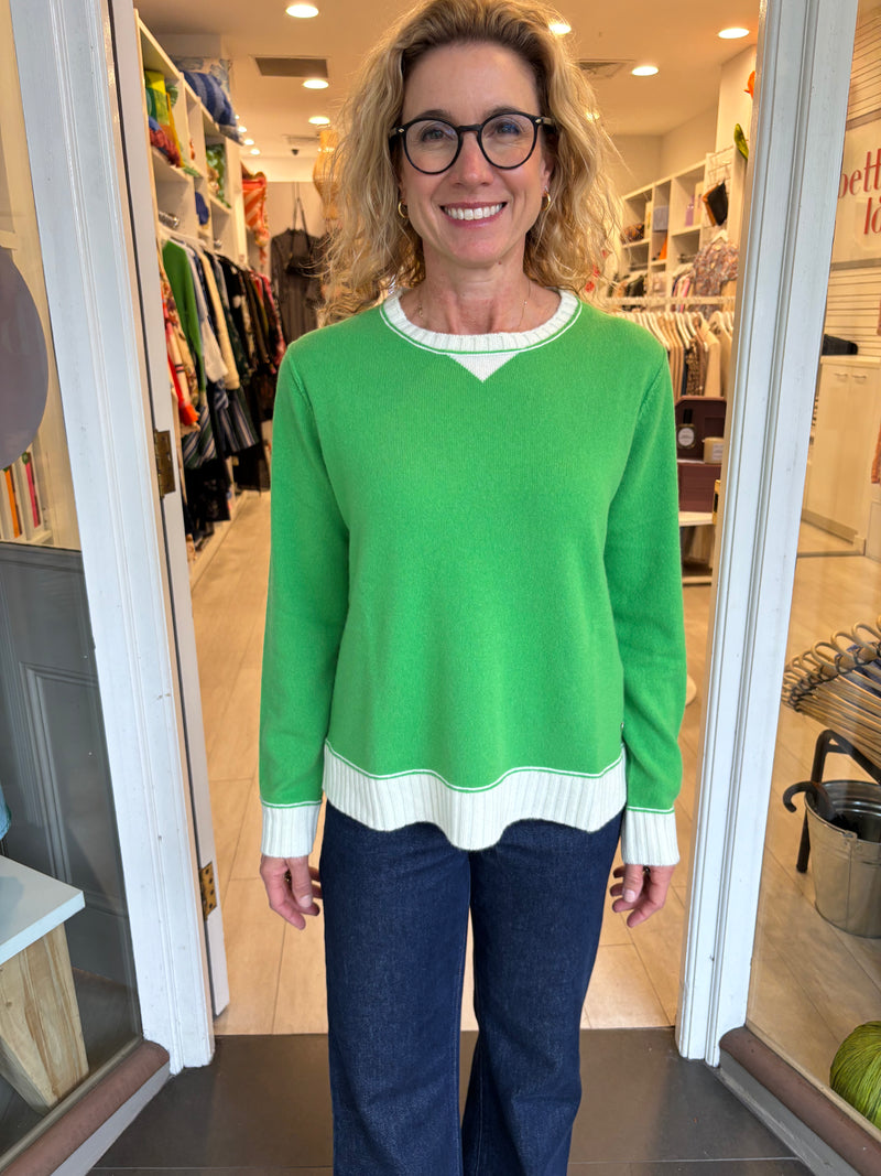 Boyfriend Sweater | Lime