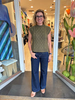 Rural Khaki Cable vest