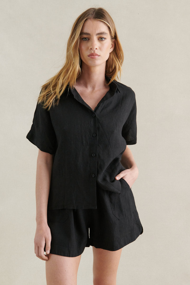 Bronte Shirt | Black