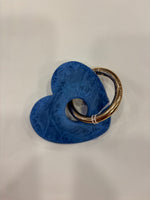 Heart Resin Keyring