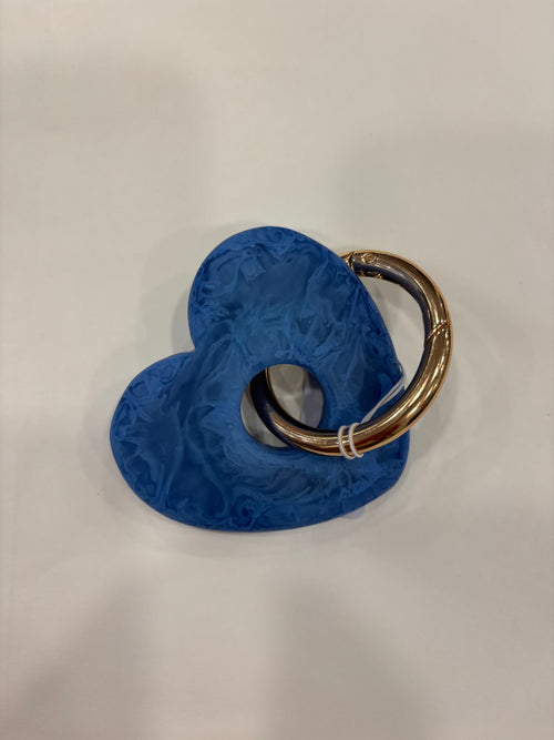 Heart Resin Keyring