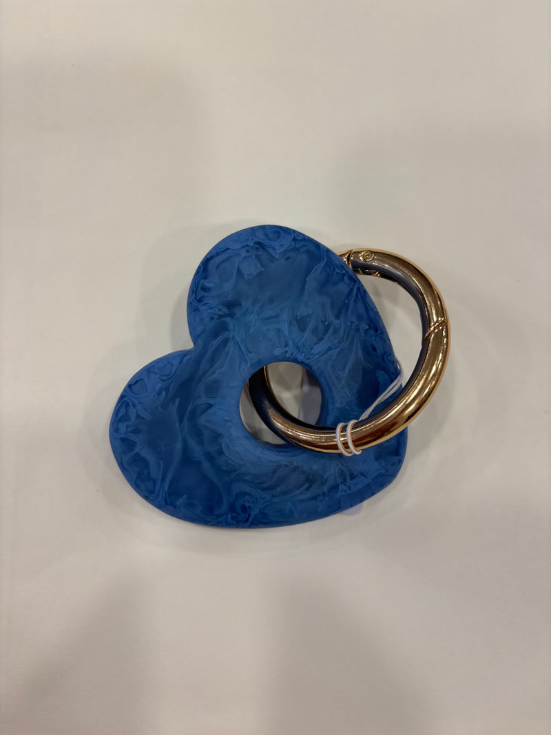 Heart Resin Keyring