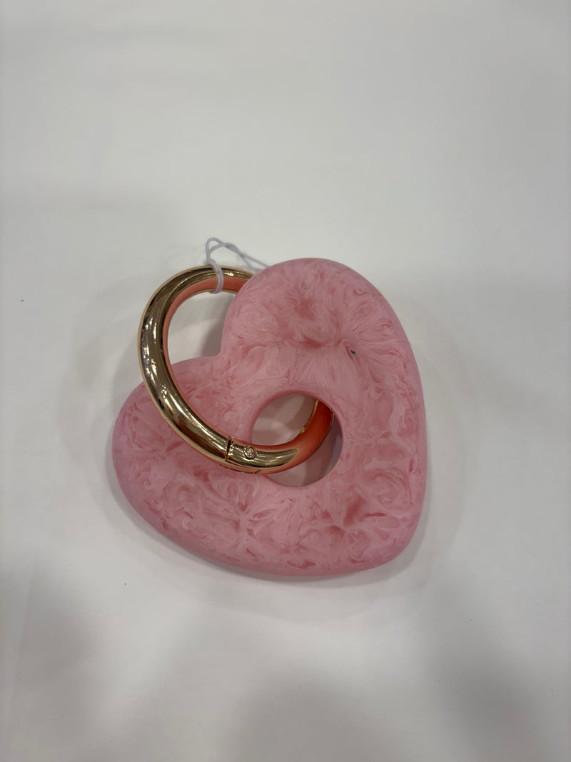 Heart Resin Keyring