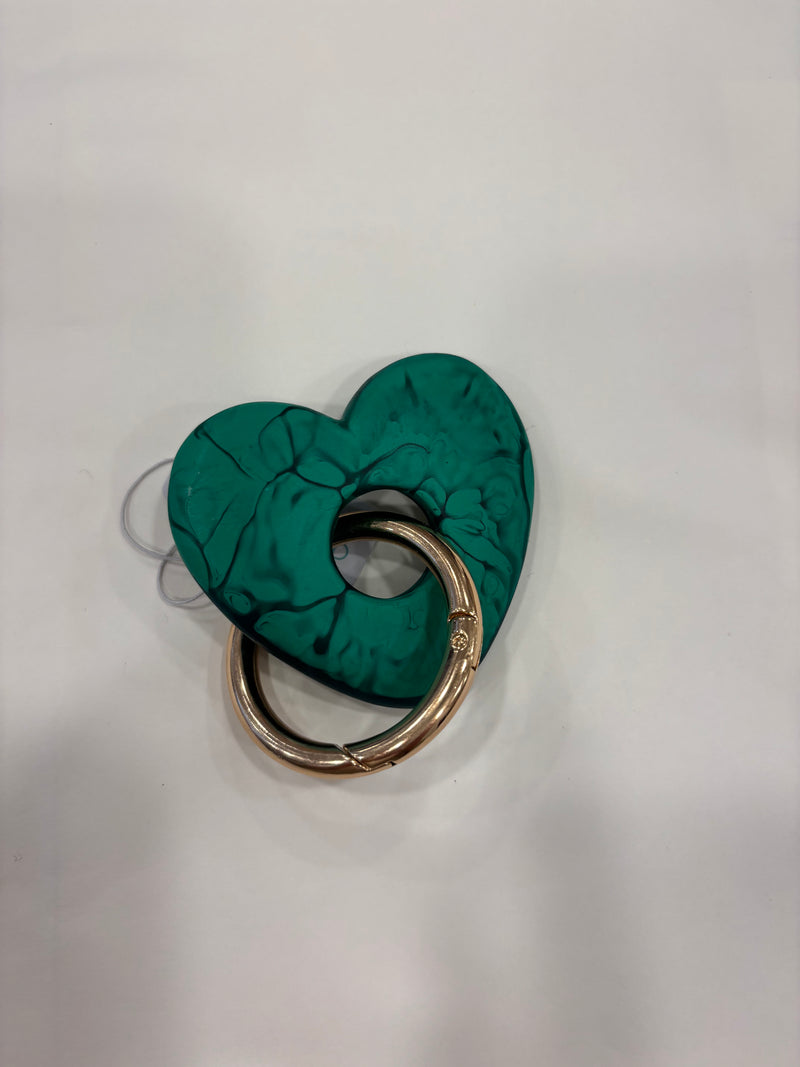 Heart Resin Keyring