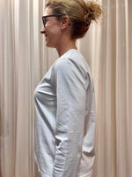 Athena Long Sleeve Tee | White