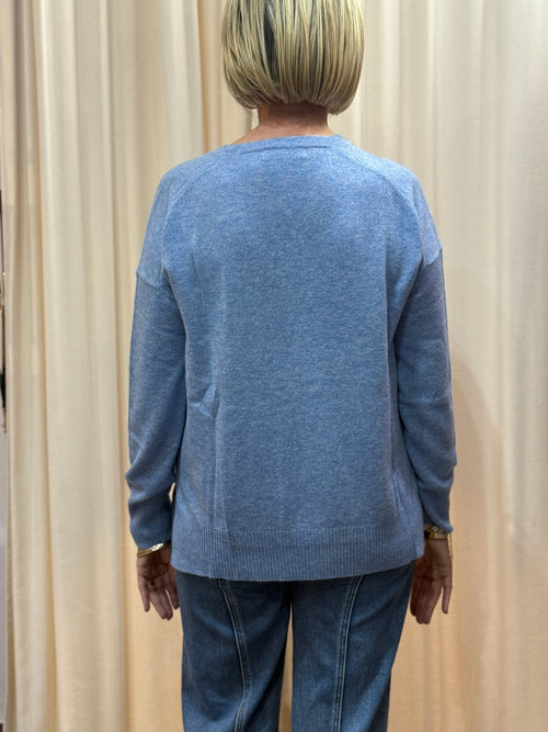Iris Crew Sweater | Hortensia