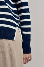 Bobbie Top | Navy Milk