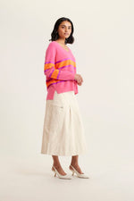 Brooklyn Sweater | Electric Pink