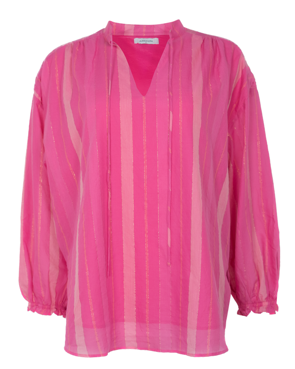 Edie Top Stripe | Pink