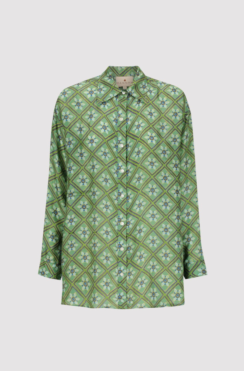 Stevie Shirt | Talavera Emerald