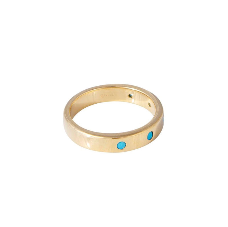 Cheetah Stacking Ring | Gold