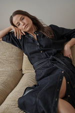 Isla Dress | Indigo