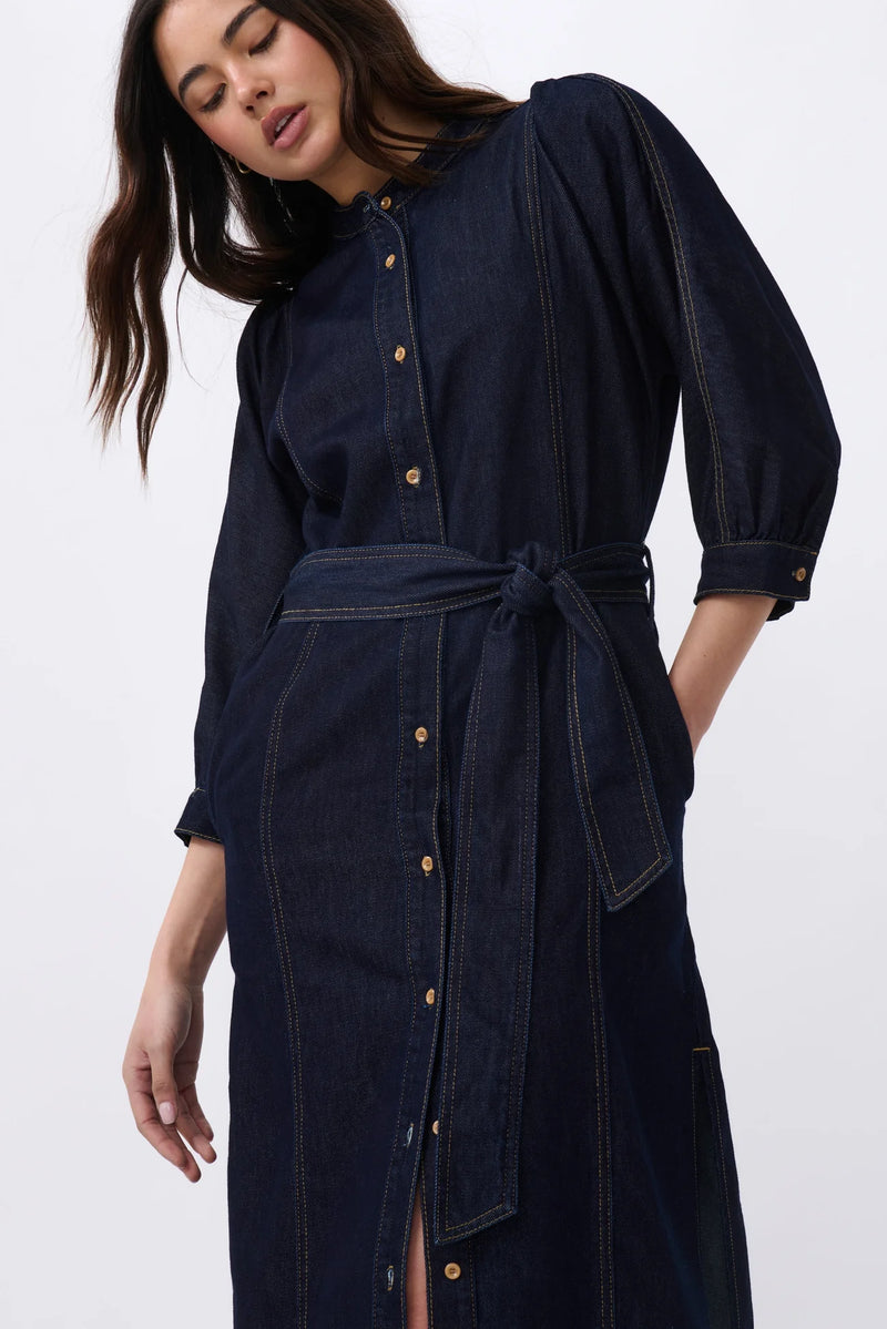 Isla Dress | Indigo