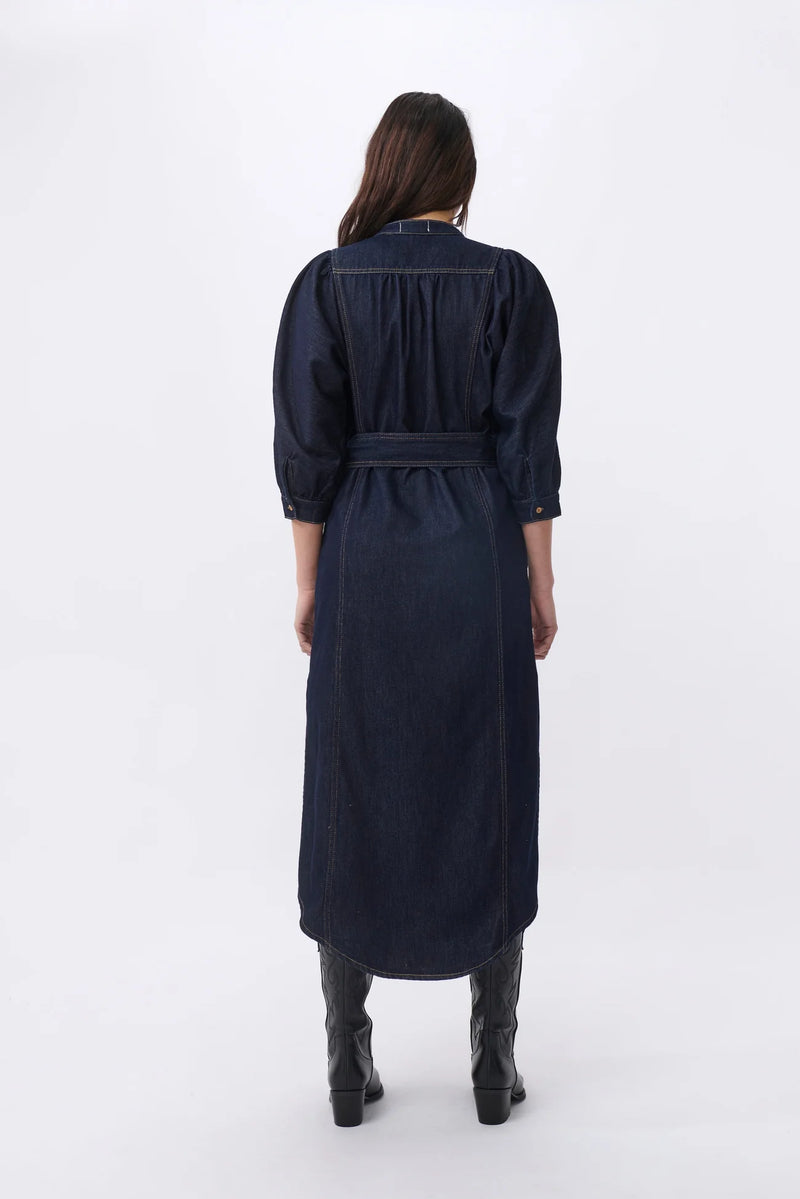 Isla Dress | Indigo