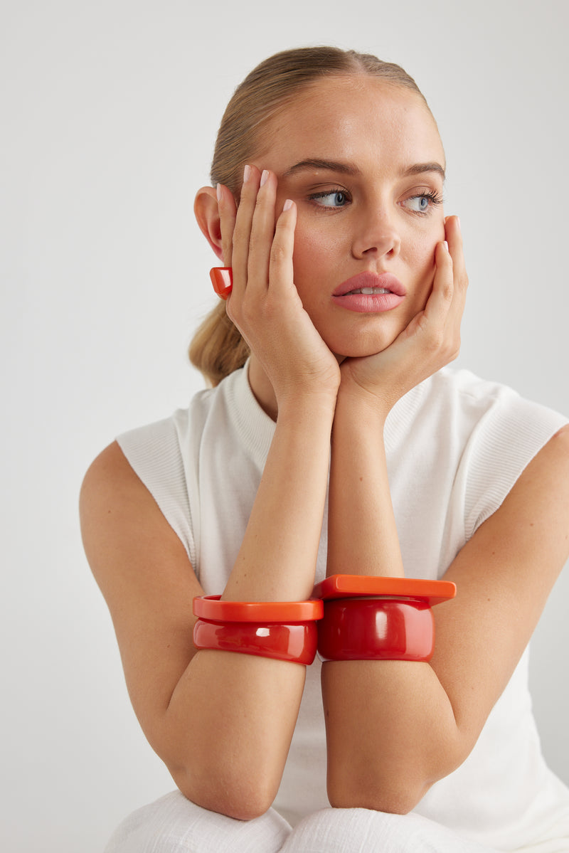 Oceanic Resin Bangle