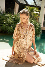 Taylor Cheetah Ankle CTN Dress