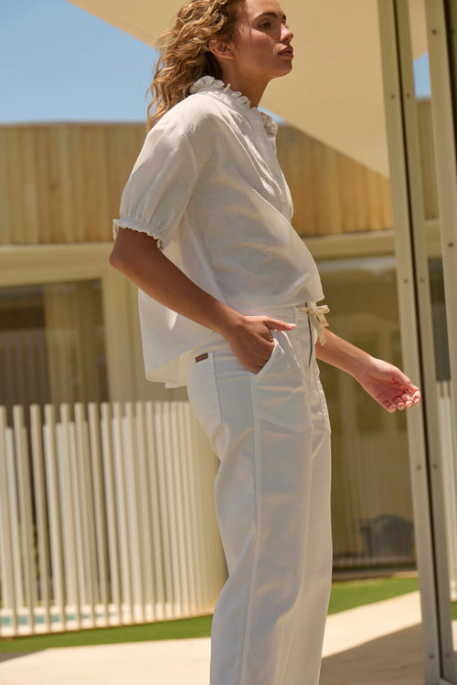 Sofia Pant | White