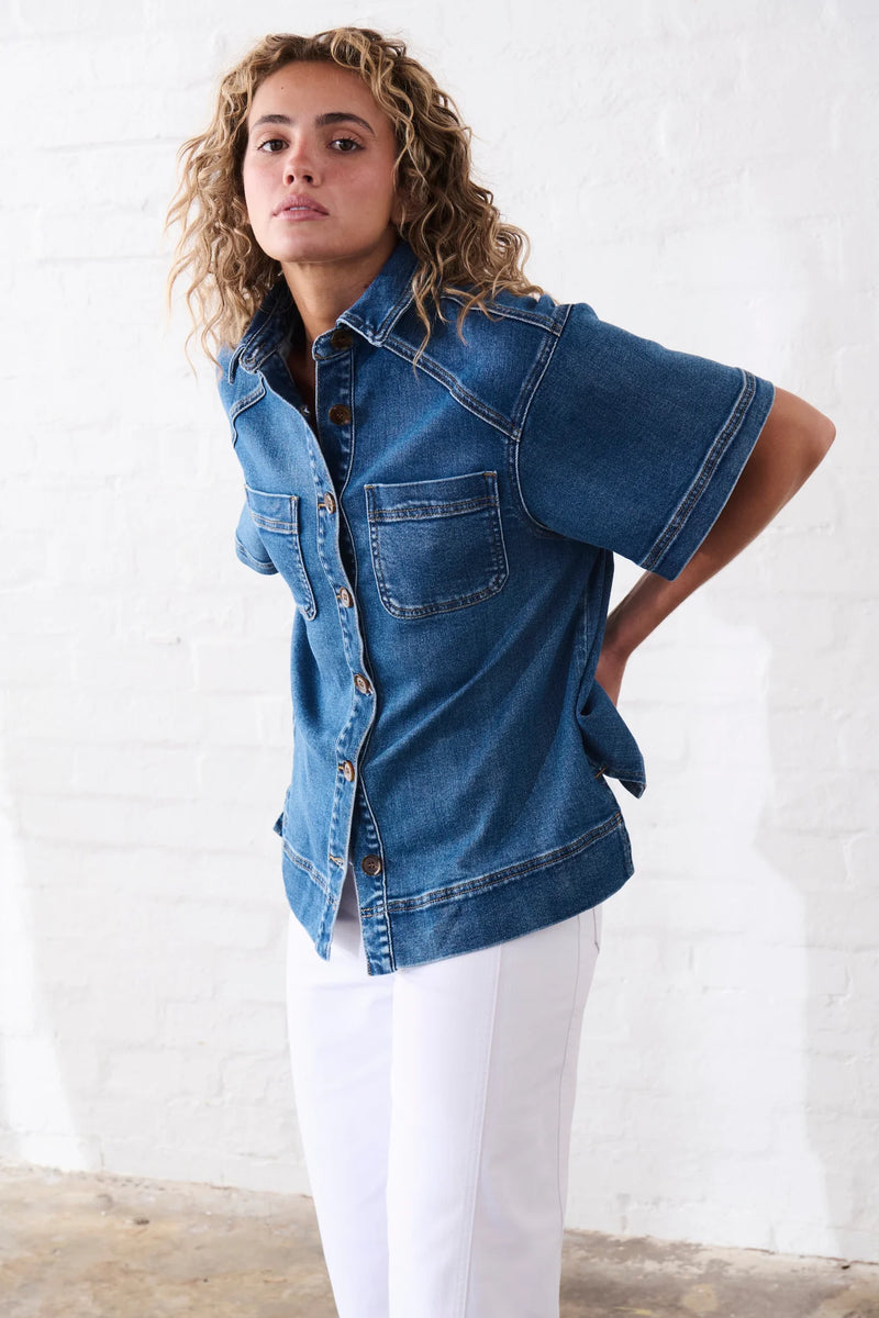 Zoe Shirt | Dakota Wash