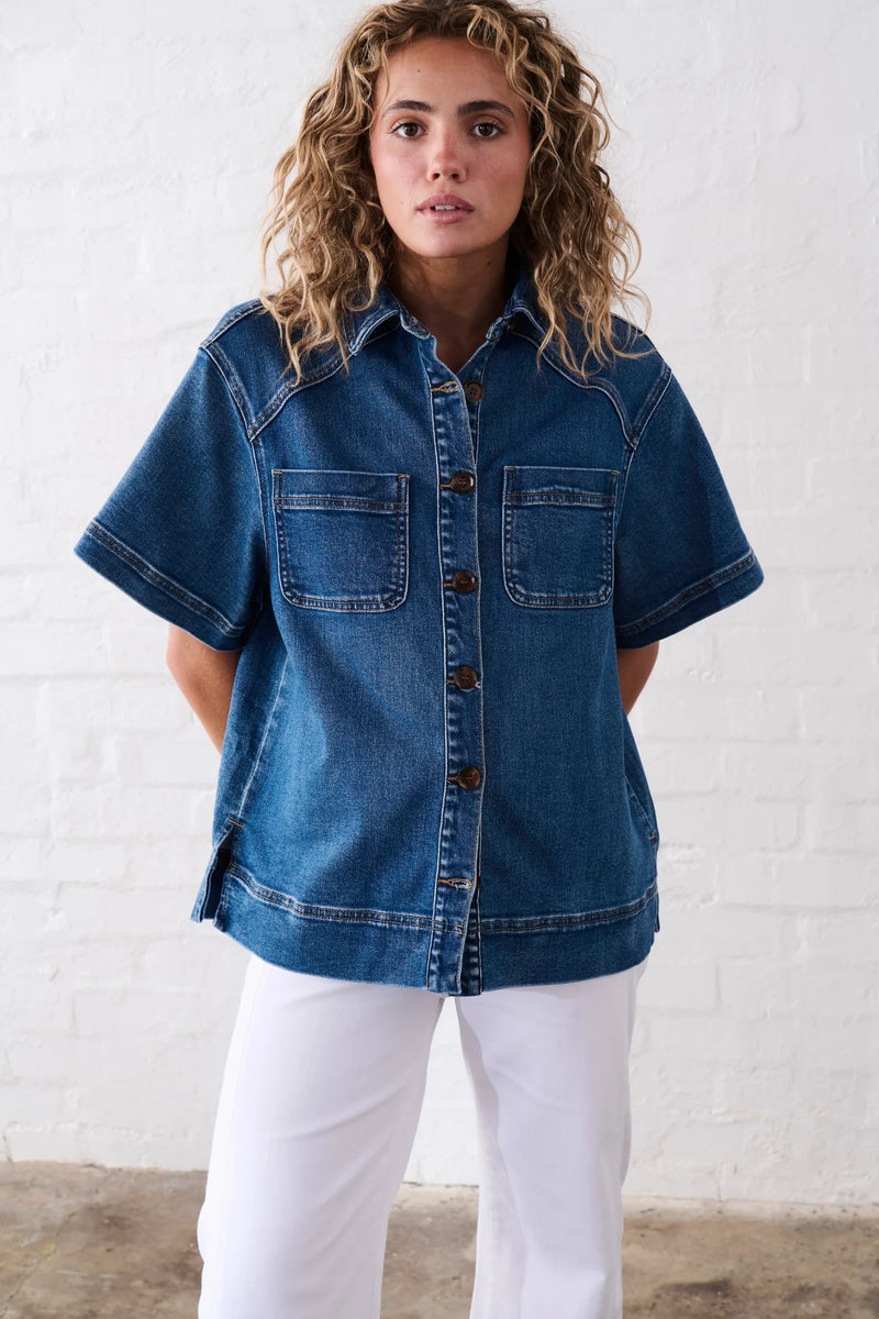 Zoe Shirt | Dakota Wash