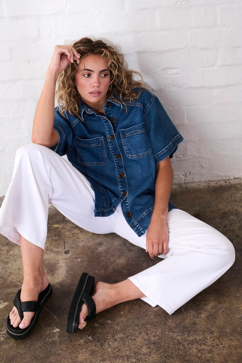 Zoe Shirt | Dakota Wash