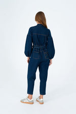 Darcy Denim Jumpsuit | Dark