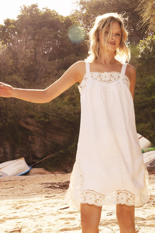 Lido Lace Mini Dress