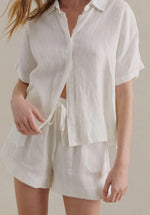 Bronte Shirt | White