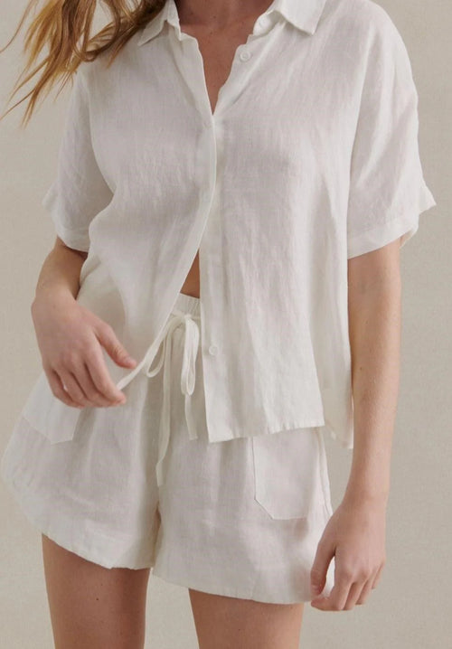 Bronte Shirt | White